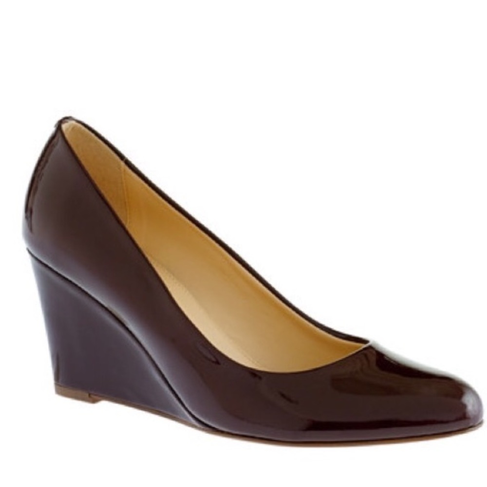 J. Crew Martina Patent Wedges